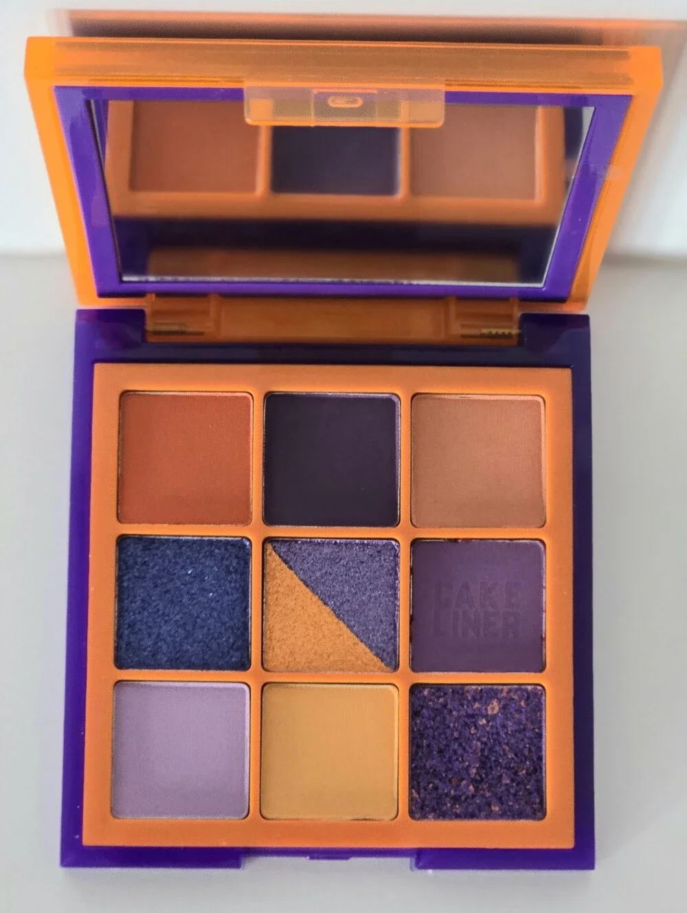 HUDA BEAUTY Color Block Obsessions Palette  ORANGE / PURPLE  New